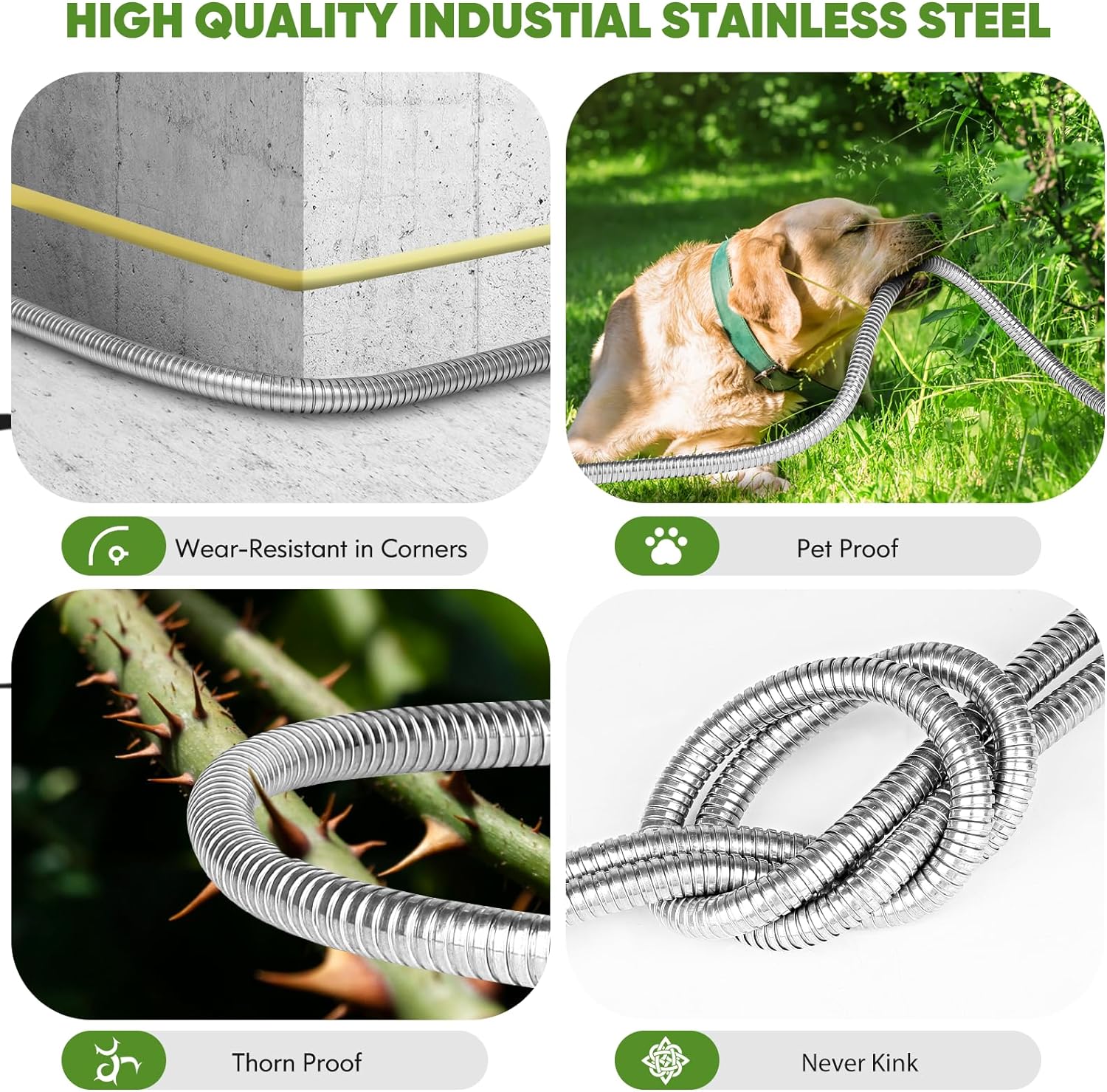 SuperFlex Steel Garden Hose